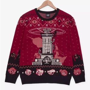 Unisex Hazbin Hotel Holiday Sweater — BoxLunch Exclusive